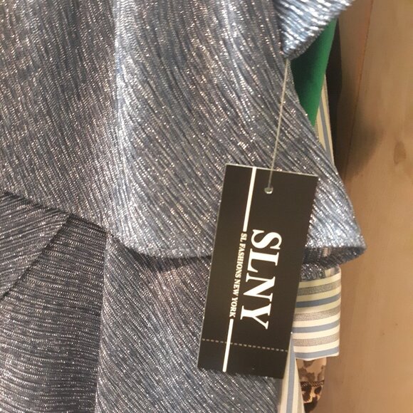 SLNY sparkle ruffle dress - Picture 4 of 9